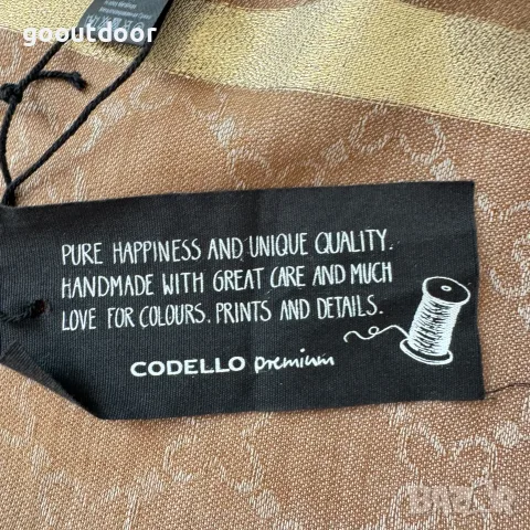 Codello Monogram Wrap, снимка 5 - Шалове - 56168465