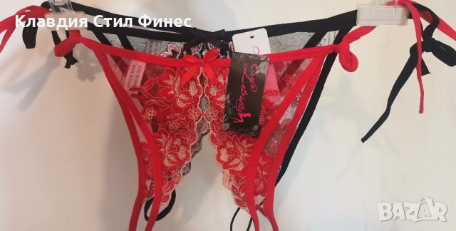 Красива еротична прашка с връзки, снимка 1