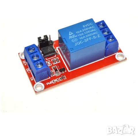 12V 1-Channel Relay Module With Optocoupler H/L Level Triger, снимка 6 - Друга електроника - 47363672