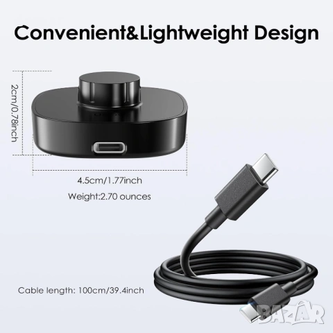 Ou ra Ring Gen4 докинг станция за бързо зареждане с USB-C кабел (размер 8), снимка 4 - Друга електроника - 53813948