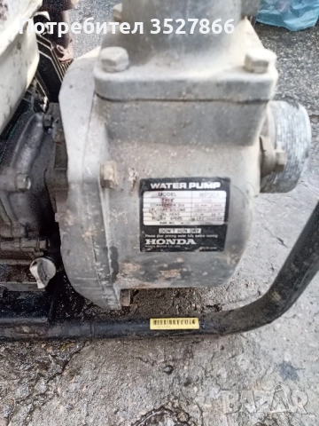 Водна помпа Honda gx160 5.5hp, снимка 5 - Части - 52204447