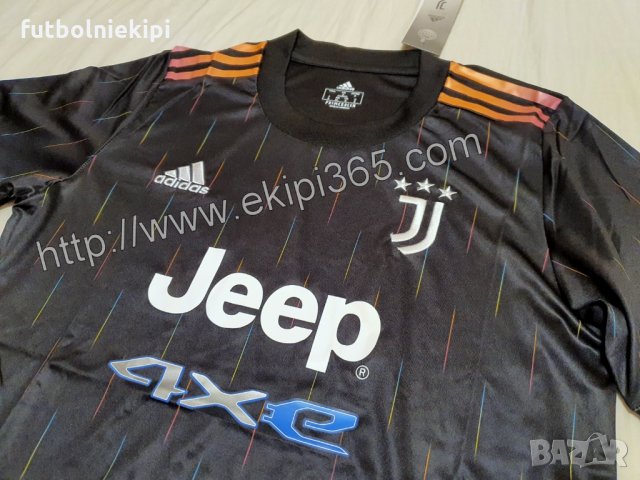 ПРОМО Juventus гостуваща черна 21/22, снимка 3 - Спортни дрехи, екипи - 26892919