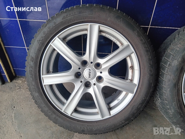 17 инча джанти + зимни гуми 225/50r17 за Хонда, снимка 5 - Гуми и джанти - 51689639