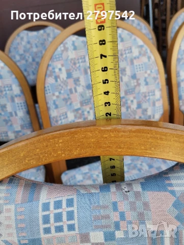 Дървени столове А116 - със сваляща тапицерия , снимка 5 - Столове - 50735745