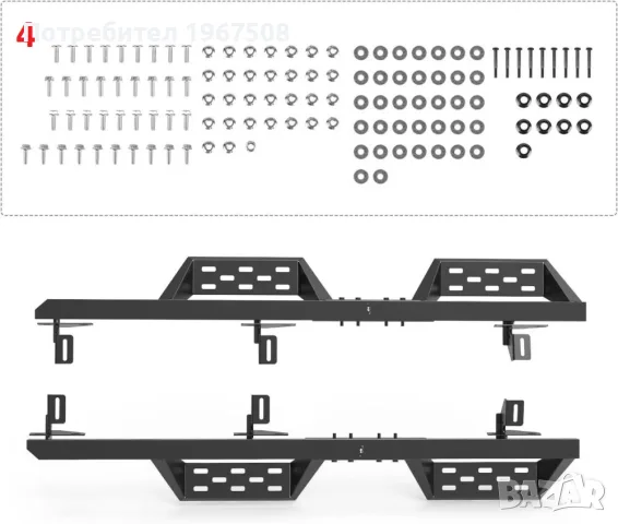 Степенки за Jeep Wrangler JL 18 - 26, снимка 13 - Части - 54577550