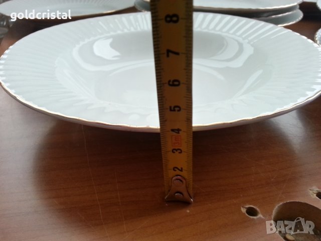 Стар български порцелан чинии , снимка 7 - Антикварни и старинни предмети - 39896966