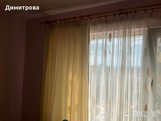Плътни завеси цвят пясък , снимка 2 - Пердета и завеси - 55877366