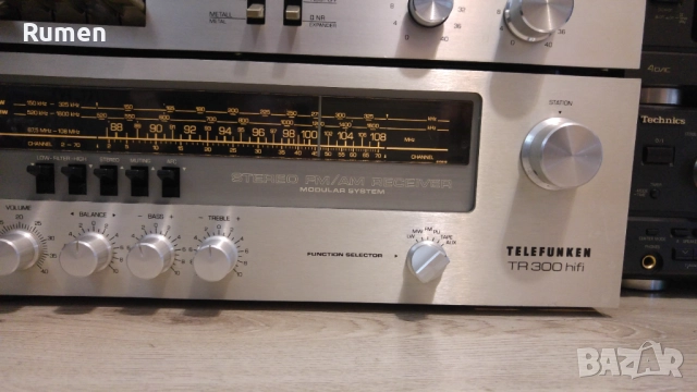 TELEFUNKEN TR 300 + TC 450 M, снимка 11 - Ресийвъри, усилватели, смесителни пултове - 52380029