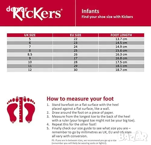 Детски високи боти Kickers Kick Hi Roll, унисекс, номер 23, снимка 8 - Детски боти и ботуши - 55955479