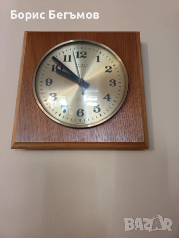 Стенен немски часовник Ваймар/WEIMAR, снимка 4 - Стенни часовници - 53824769