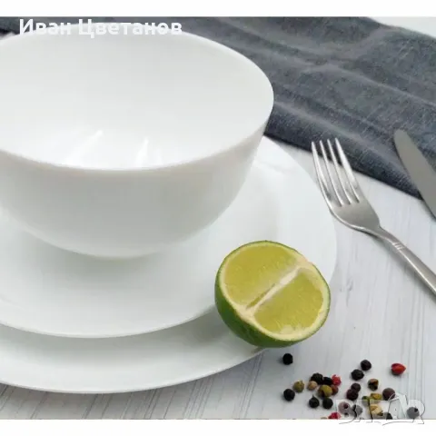  Сервиз за хранене от 16 части Luminarc Diwali – Елегантност и функционалност в един комплект, снимка 3 - Сервизи - 49144048