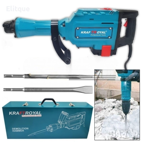 Къртач на ток 2400W в метален куфар, снимка 6 - Друга електроника - 52830792