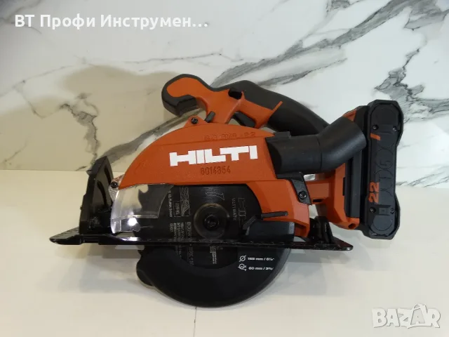 2025 - Hilti SC 6WL - 22 / Nuron - Акумулаторен циркуляр, снимка 8 - Триони и циркуляри - 55881238