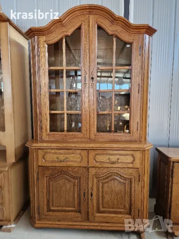 Масивна Витрина -внос от Германия! , снимка 2 - Секции и витрини - 49389154