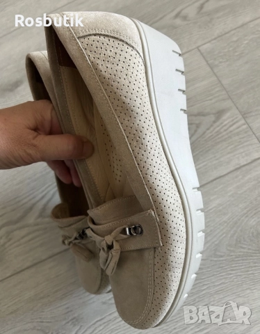 Велурени ортопедични обувки , снимка 2 - Дамски ежедневни обувки - 52422902