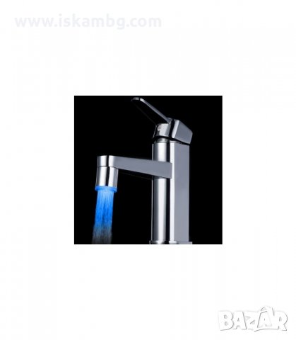 СВЕТЕЩ НАКРАЙНИК ЗА КУХНЕНСКИ СМЕСИТЕЛ В 3 ЦВЯТА - МОДЕЛ 2 - код 0326, снимка 6 - Други стоки за дома - 34086247