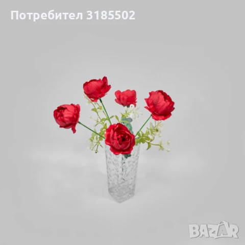 Изкуствени божури, снимка 5 - Изкуствени цветя - 51227212