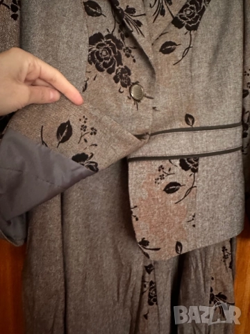 Кафяв вълнен костюм, снимка 3 - Костюми - 52095989