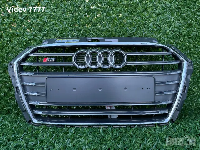 Оригинална S3 решетка Audi S3 8V Facelift (Ауди С3 8В Фейслифт), снимка 3 - Аксесоари и консумативи - 49306495