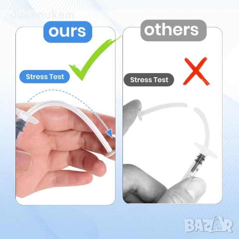 Комплект от 63 пластмасови спринцовки с капачки (без игли) – 1 ml, снимка 4 - Медицински консумативи - 52275454