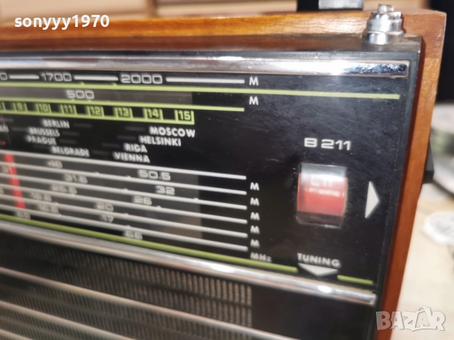 SELENA B-211 RADIORECEIVER MADE IN USSR 2912251637, снимка 18 - Радиокасетофони, транзистори - 52928963