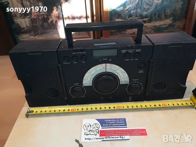 РАДИО С КОЛОНИ ОТ ГЕРМАНИЯ 2603231825M, снимка 3 - Радиокасетофони, транзистори - 40143127