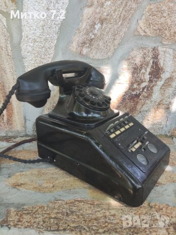 Старинен ретро телефон, снимка 4 - Антикварни и старинни предмети - 41678228