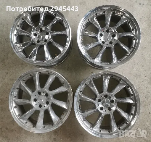 Мерцедес джанти 19 спорт пакет, снимка 4 - Гуми и джанти - 48305821