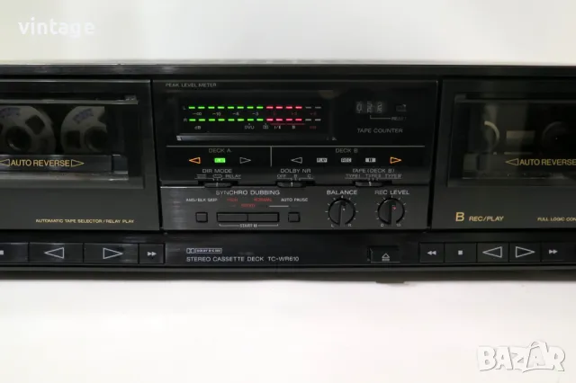 Sony TC-WR610 Double Cassette Deck, снимка 3 - Декове - 49390664