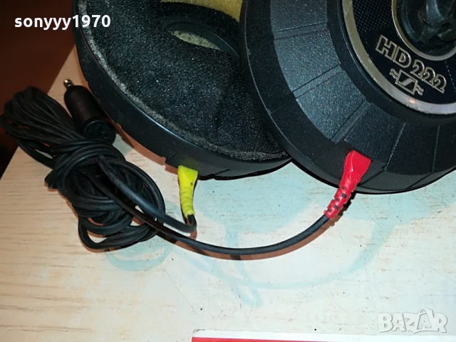 SENNHEISER HD222 HIFI HEADPHONES-ВНОС SWISS 1003222017, снимка 12 - Слушалки и портативни колонки - 36062094