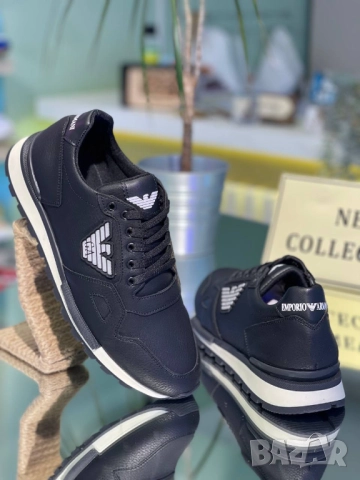 мъжки маратонки EMPORIO ARMANI, снимка 4 - Маратонки - 51440949