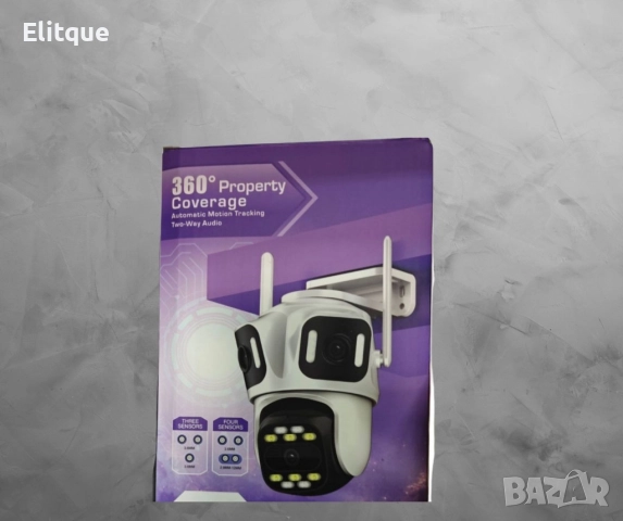 Камера за видеонаблюдение , 2CPU, 360 градуса , 2way audio, снимка 4 - Камери - 52840395