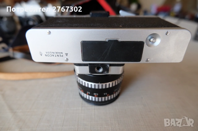 Praktica & Carl Zeiss Jena Pancolar 50mm f1.8 Lens. M42 Mount., снимка 7 - Фотоапарати - 53799822