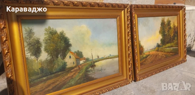 Антични Картини, снимка 8 - Картини - 51198304