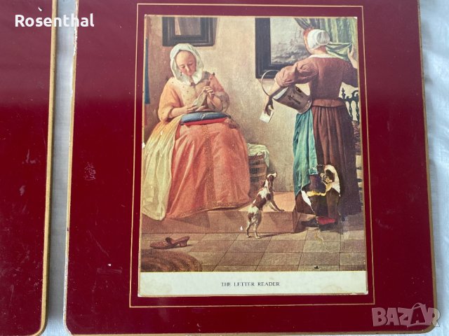 Английски коркови подложки -комплект 8 броя, снимка 6 - Прибори за хранене, готвене и сервиране - 41682907