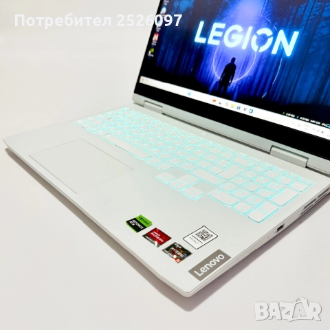 Lenovo Gaming 3/15,6” 120Hz IPS/Ryzen 5 6600H/RTX 3050/16GB DDR5/512GB, снимка 5 - Лаптопи за игри - 52824094