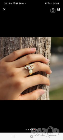 Пръстен дамски, снимка 5 - Пръстени - 36408976
