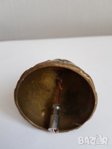 Стар бронзов звънец за прислуга, снимка 6 - Антикварни и старинни предмети - 34519843