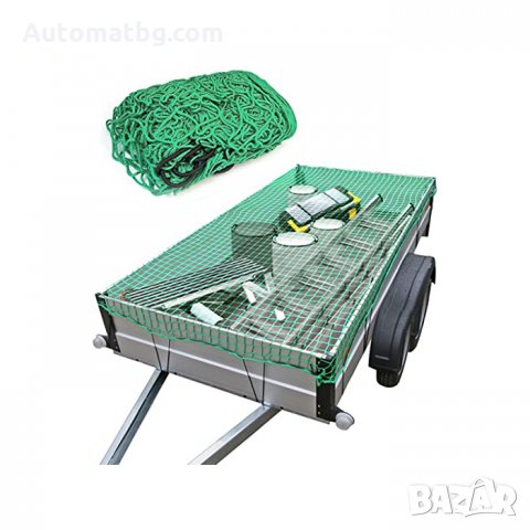 Мрежа Automat, За ремарке, 1.5 x 2.2m, Зелена