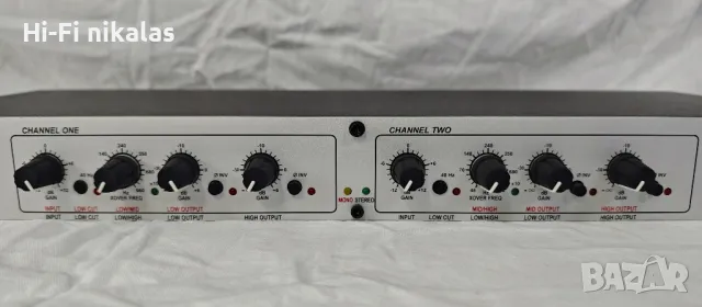 стерео кросоувър DBX 223xs, снимка 4 - Ресийвъри, усилватели, смесителни пултове - 50216218