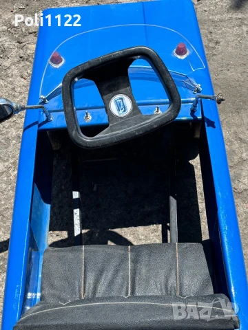 Ламаринена детска кола с педали ВАЗ, снимка 5 - Колекции - 50698077