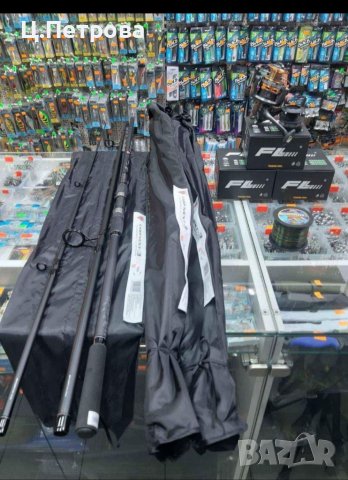 Шаранджийски комплект 3бр. Diamant Next Carp 3.60м 3.5lb + 3бр. Макара FL EFB 6000 и подарък влакно