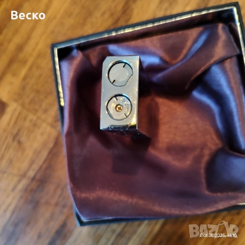 Метална запалка с газ., снимка 3 - Запалки - 52130973