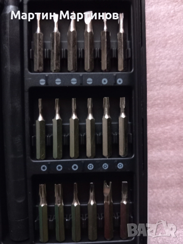 Комплект Прецизни Магнитни Отвертки, снимка 3 - Отвертки - 52656217