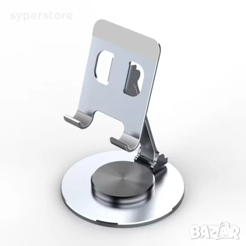Стойка за телефон за Бюро, Маса, Digital One SP01106, въртяща се на 360 гр., Метална, Универслана, с, снимка 5 - Селфи стикове, аксесоари - 50643694