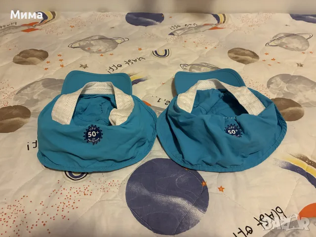 Слънцезащитна детска/бебешка шапка Nabaiji/Decathlon, снимка 2 - Бебешки шапки - 56239581