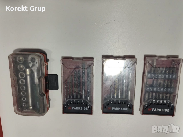 Parkside голям комплект..., снимка 4 - Куфари с инструменти - 52467714
