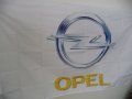 OPEL знаме флаг Opel Корса Астра Кадет Манта фенове готино бяло, снимка 2