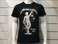 Нова мъжка тениска с дигитален печат на музикалната група METALLICA and justice for all, снимка 6
