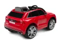 Луксозна детска акумулаторна кола AUDI RS Q8 – Червена, с дистанционно и LED светлини, снимка 5